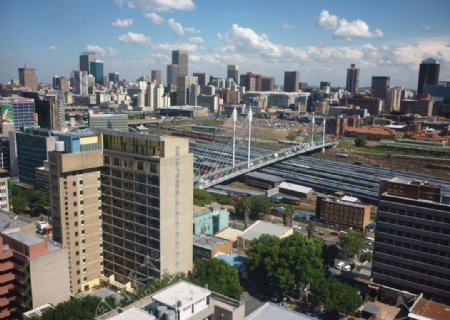 南非约翰内斯堡市中心图片