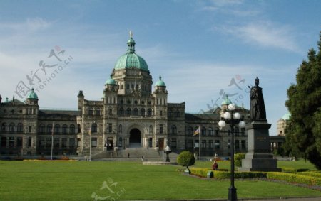 加拿大不列颠哥伦比亚省议会大楼图片
