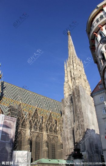 维也纳圣斯特凡大教堂图片