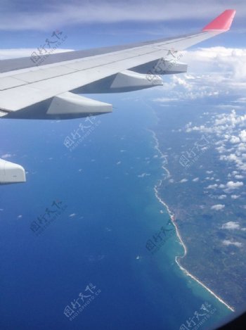 马尔代夫海岸线图片