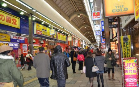 北海道札幌狸小路商业图片