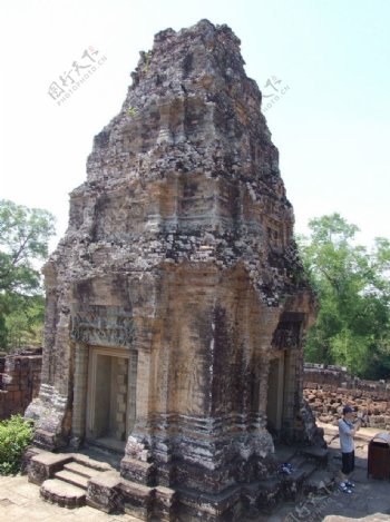 柬埔寨古建筑图片