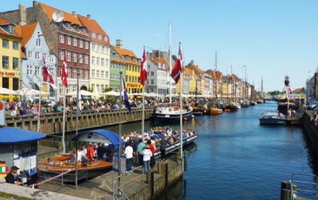 丹麦街景图片