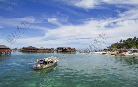 沙巴海景風光图片