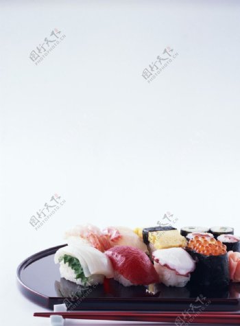寿司紫菜包饭图片