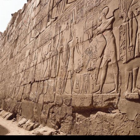 埃及古城墙图片
