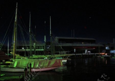 港湾之夜图片