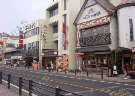 日本街道图片