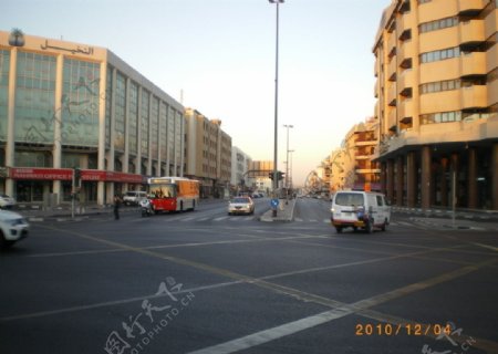 迪拜街道图片