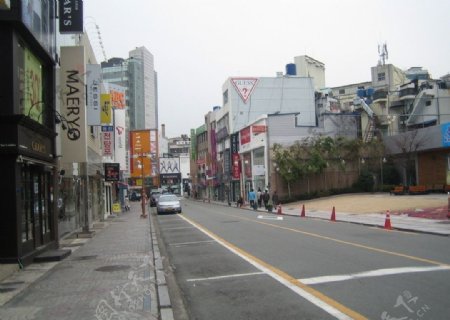 韩国街道图片