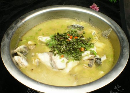 水煮青椒鱼图片