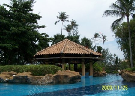 印尼民丹岛度假村休闲区图片