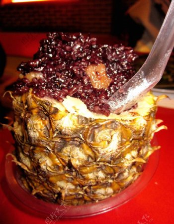 云南昆明菠萝饭图片