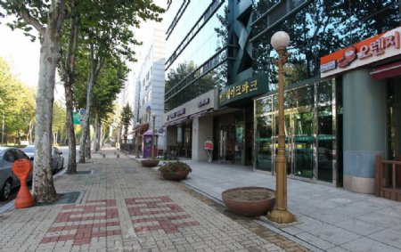 韩国街头图片