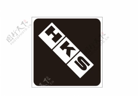 HKS英文标识改装图片