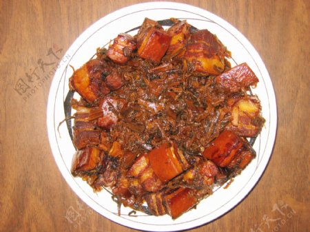 梅干菜烧肉图片