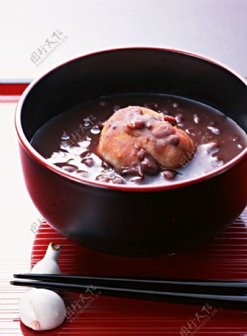 紅豆麻糬湯图片