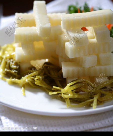 粤菜美食冷菜雪菜图片