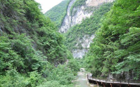 中坝峡谷图片