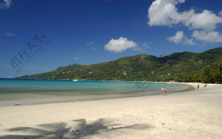 塞舌尔热带海滩图片