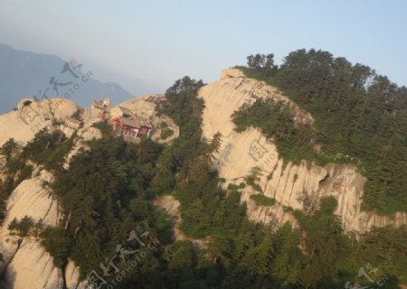 华山远景图片