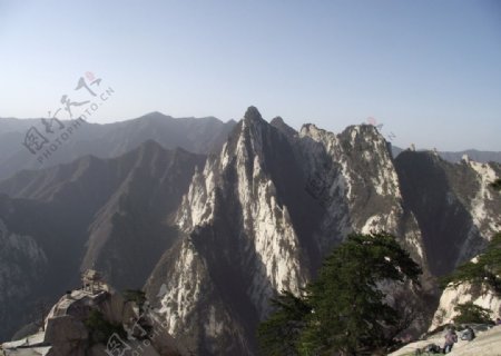 华山之峰图片