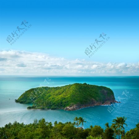 加勒比海唯美风景图片