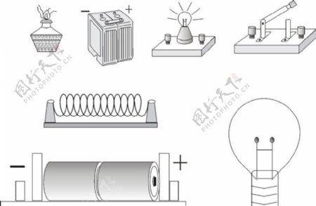 物理电路仪器图片