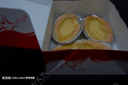 椭圆形的蛋挞整盒2图片