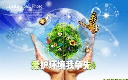 爱护地球环境图片