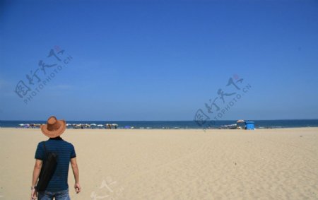 湛江东海岛海滩图片