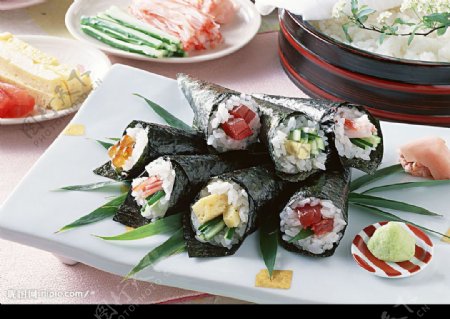 美食寿司日本图片