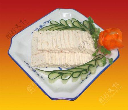 苏州风味菜虾仁蛋白肉图片