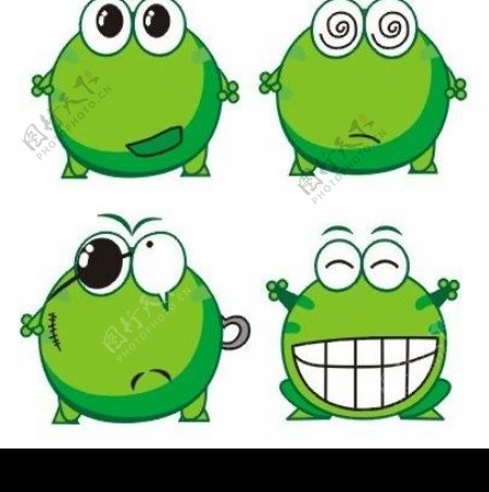 绿豆青蛙图片
