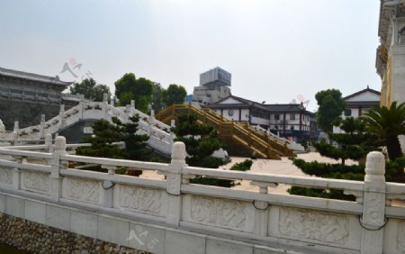 东林寺风景图片