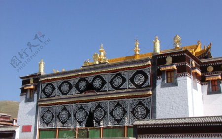 藏式寺庙图片