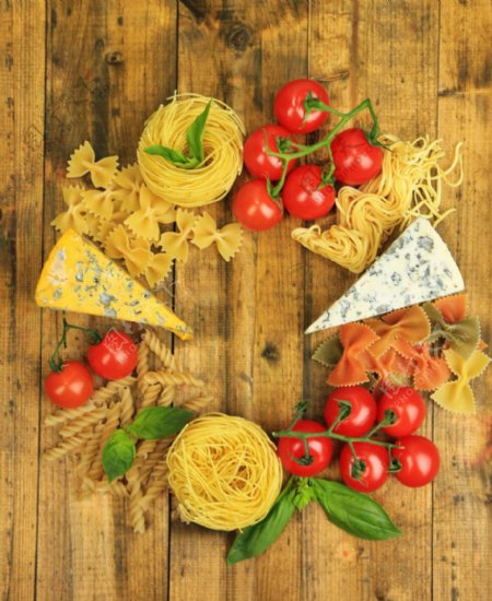 意大利面美食西红柿图片