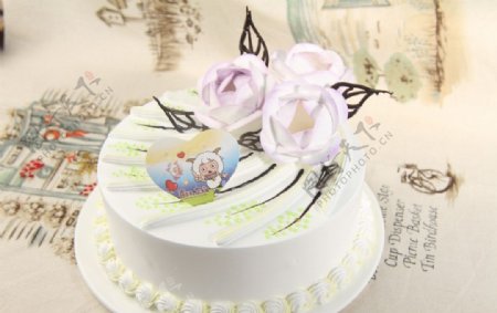 花卉蛋糕山茶花图片