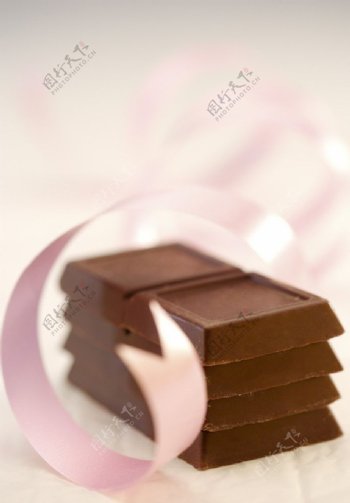 巧克力方片巧克力图片