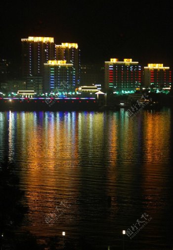 夜色杭州图片