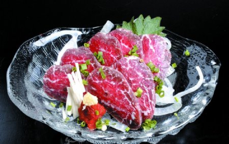 日本高档料理神户牛肉图片
