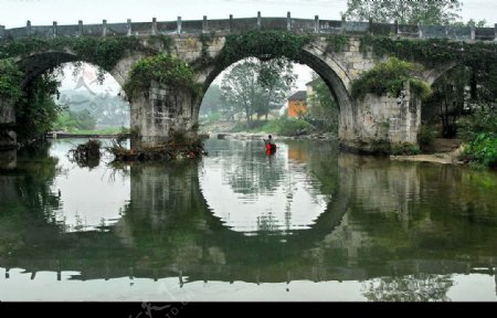 古橋風情图片