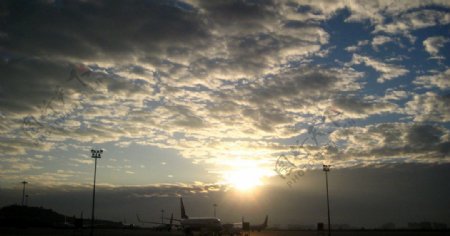 日出三亚机场图片