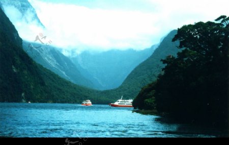 紐西蘭南島米佛峽灣图片