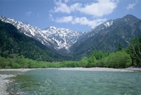 山川河湖图片