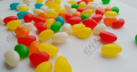 彩虹糖彩色糖果图片