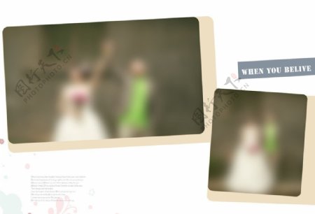 2013婚纱摄影模板图片