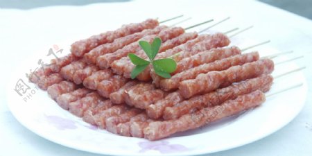 美食肉串图片