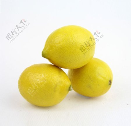柠檬酸黄色水果图片