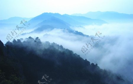 马骝山云海图片